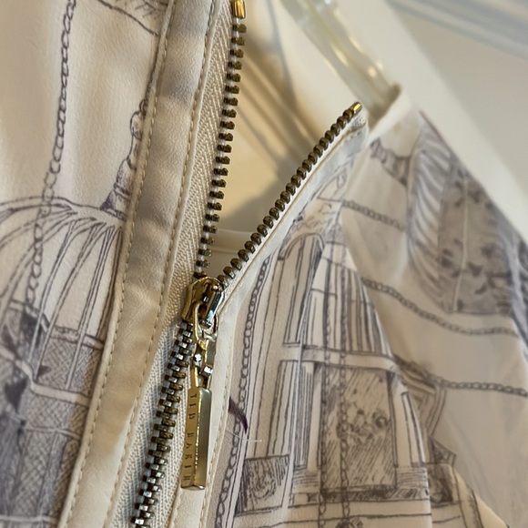 Ted Baker Birdcage Long Sleeve Beaded Shift Dress Size 1 - Picture 5 of 16